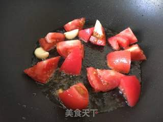 蘑菇番茄藕丸汤的做法步骤：5