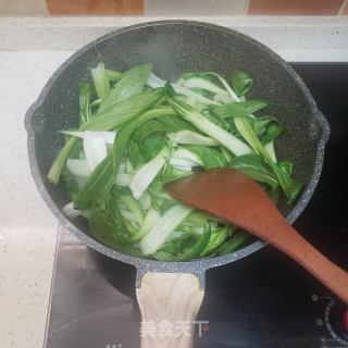 香菇油菜的做法步骤：11