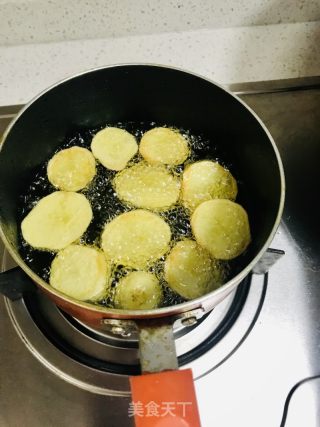 炸土豆片的做法步骤：5