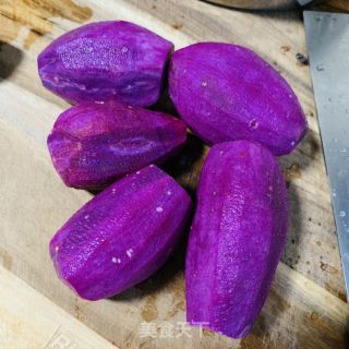 紫薯汤圆的做法步骤：1