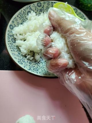 海草寿司的做法步骤：8