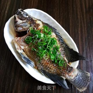 清蒸福寿鱼（罗非鱼）的做法步骤：9