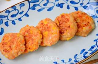 胡萝卜玉米虾饼的做法步骤：12