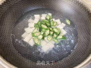 豆腐秋葵蛋汤的做法步骤：7