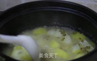 绿豆冬瓜排骨汤的做法步骤：6