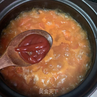 番茄肥牛锅的做法步骤：7