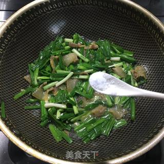 鹹肉炒大蒜