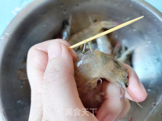 空气炸锅版椒盐虾的做法步骤：3