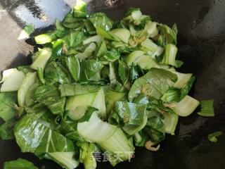 清炒小油菜的做法步骤：4