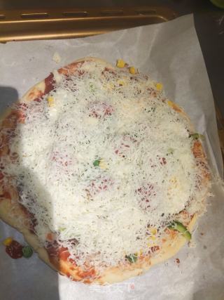 意式萨拉米披萨的做法步骤：11