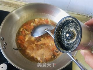 雞肉蘑菇湯麵的做法步驟:4