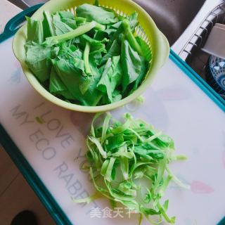 蒜蓉白菜苔的做法步骤：3