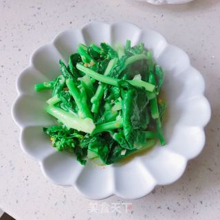 蒜蓉白菜苔的做法步骤：8