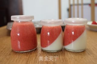 水果冻牛奶布丁的做法步骤：12