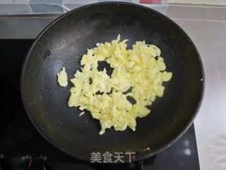荠菜鸡蛋素春卷～低脂少油版的做法步骤：3