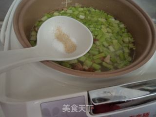 小米滑鸡粥的做法步骤：10