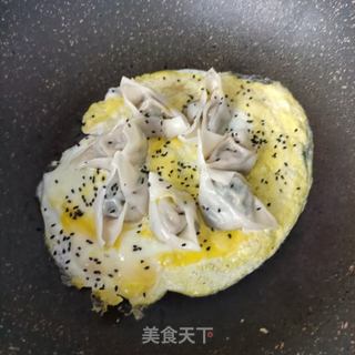 蛋抱马齿苋馄饨的做法步骤：19