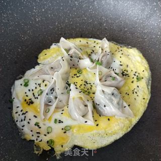 蛋抱马齿苋馄饨的做法步骤：20