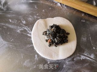 黑芝麻糖三角的做法步骤：5