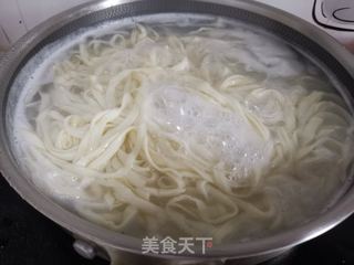 肉末豇豆打卤面的做法步骤：12