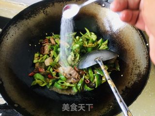 辣椒炒肉片的做法步骤：6