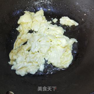 韭黄炒鸡蛋 的做法步骤：7