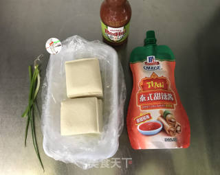 泰式甜辣豆腐的做法步骤：1
