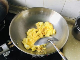 青瓜炒鸡蛋的做法步骤：3