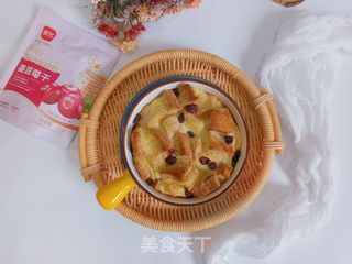 蔓越莓土司布丁的做法步骤：9