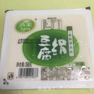 凉拌内脂豆腐的做法步骤：1