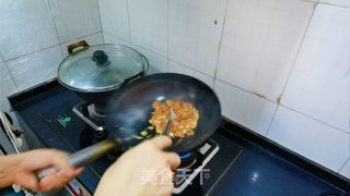 鸡蛋火腿炒饼丝的做法步骤：12