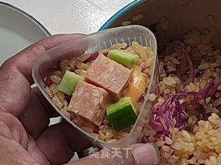  紫甘蓝饭团的做法步骤：6