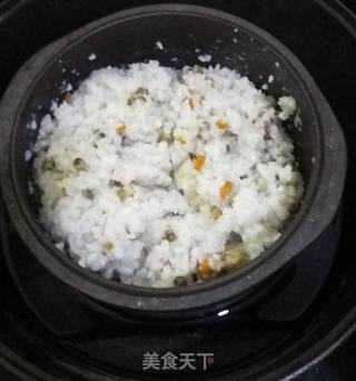 绿豆胡萝卜婴儿饭的做法步骤：4