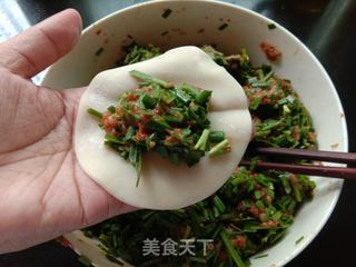 韭菜猪肉煎饺的做法步骤：6