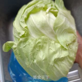 熟肉拌卷心菜的做法步骤：1