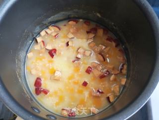 小米南瓜红枣粥的做法步骤：6
