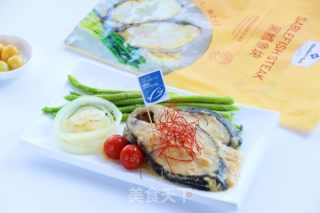 日式风味-黑鳕鱼西京烧的做法步骤：8
