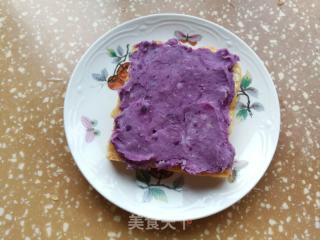 紫薯芋泥三明治的做法步骤：4