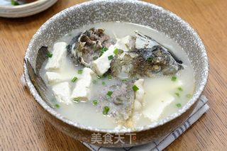 10魚頭豆腐湯,湯鮮味美,營養豐富!小竅門1.