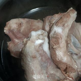 护心肉拌白菜的做法步骤：4