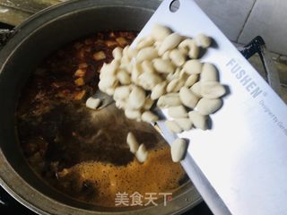 羊肉荞面麻食的做法步骤：13