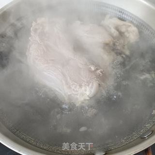 苦菜拌羊肉的做法步骤：2