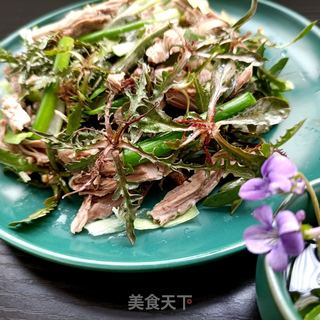 苦菜拌羊肉的做法步骤：17