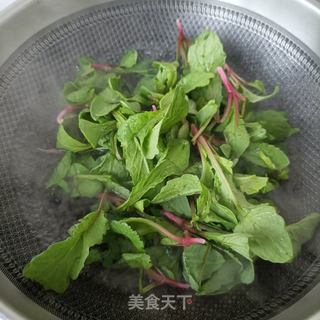 麦蒿肉饺的做法步骤：4