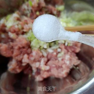 麦蒿肉饺的做法步骤：10