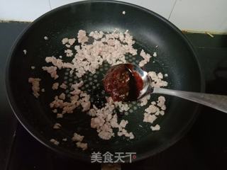 肉酱拌米粉的做法步骤：4