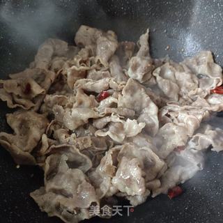 孜然爆炒羊肉的做法步骤：4