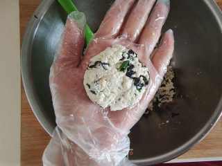 减脂神器之紫菜豆腐饼的做法步骤：5