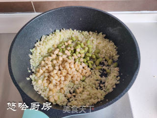 无米蛋炒饭的做法步骤：4