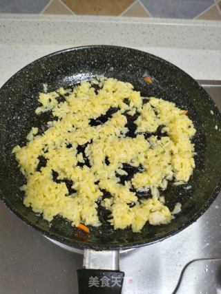 黄金炒米饭的做法步骤：7